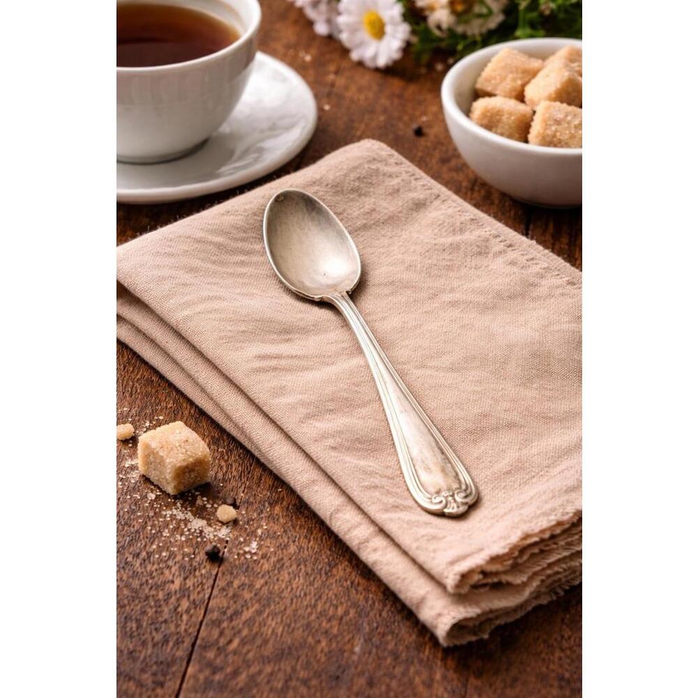 1847 Rogers Bros 1940s XS Triple Silverplate Demitasse Replacement Spoon, 4.5”